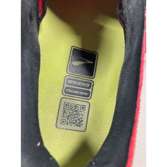 BROOKS Womens Transcend DNA Ultimate Ride Pink Running Shoes 1201501B878 Size 8 - Picture 10 of 10